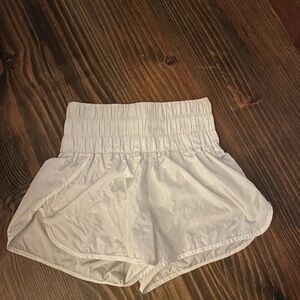 Free People Movement White Shorts